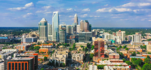 North Caroline from the heights.