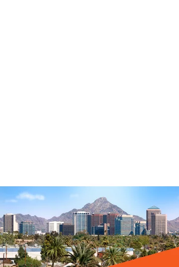 Arizona from the heights.