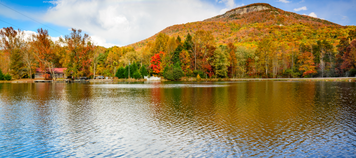 Springtime Street Scene in Historic Decatur, Georgia: Affordable auto insurance in The Peach State.