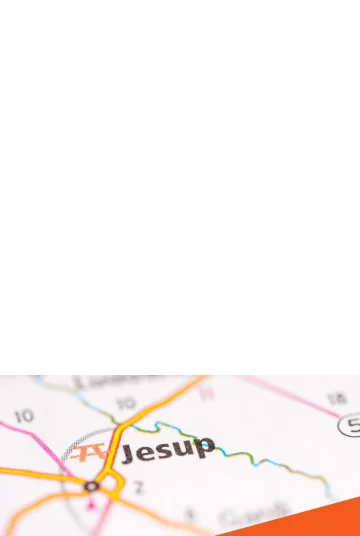 Jesup, Georgia, USA on a map): Cheap car insurance in The Peach State.